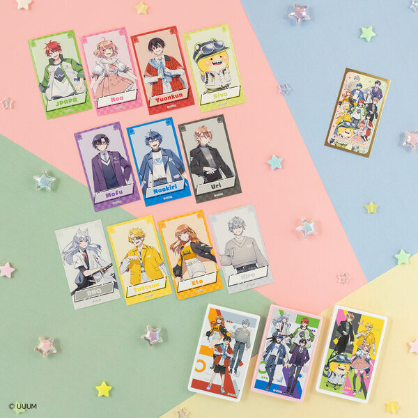 人気実況グループ「カラフルピーチ」が新衣装でいち早く商品化！カラフルで個性豊かなお菓子が発売