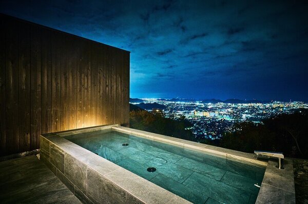 姫路の街の奥座敷、広嶺山にたたずむ癒しの絶景宿「セトレハイランドヴィラ姫路」が新たにテーマの違う4つの絶景「サウナ」＆「露天風呂」を1月25日オープン