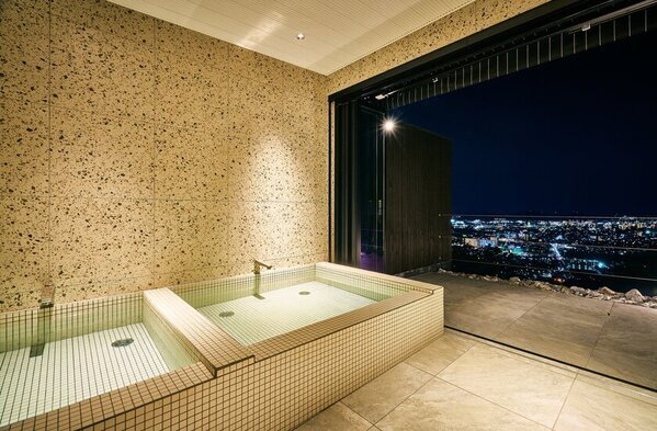 姫路の街の奥座敷、広嶺山にたたずむ癒しの絶景宿「セトレハイランドヴィラ姫路」が新たにテーマの違う4つの絶景「サウナ」＆「露天風呂」を1月25日オープン