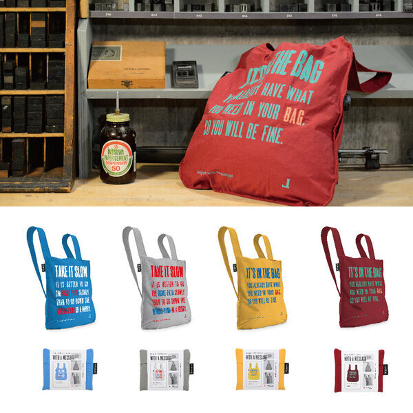 日本限定モデル「Notabag × Letterpress Letters」1/20発売！ドイツのバッグブランドと日本のクリエイティブスタジオがコラボ
