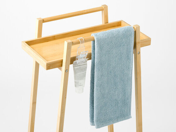 生活用品ブランド「ライクイット」からすき間で使えるスリムな竹製収納用品『バンブーランドリーワゴン(バスケット付き)』新発売！