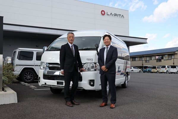 災害ボランティア用キャンピングカー「レクビィ プロンテVVDR」ジャパンキャンピングカーショー2025で展示