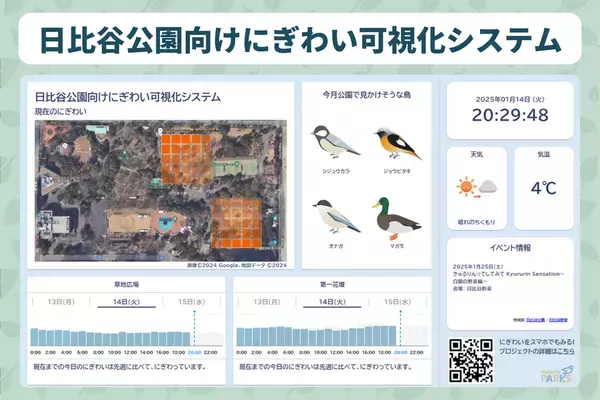 親子で学べるイベント「日比谷公園のにぎわいを知ろう！＆生き物観察会」2月15日(土)・16日(日)開催