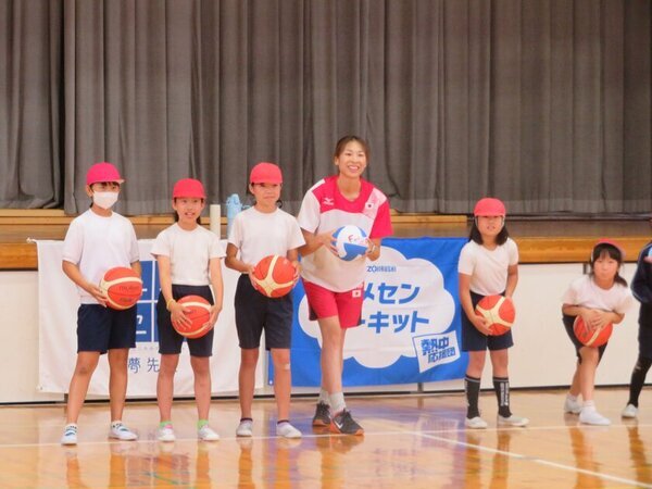 アスリートが「夢先生」としてみなさんの小学校にやって来ます！「ZOJIRUSHIユメセンサーキット2025」来年度の開催校募集！