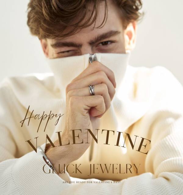 “人と人を繋ぐ”アクセサリーブランド「GLUCK」バレンタインシーズン限定新商品のネックレス・リングを発表！