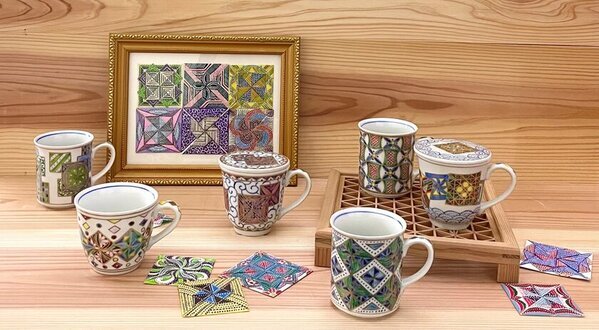 女性初の清水焼絵付け師 入江裕起が遺した図案集「包みの姿」を1月11日(土)に刊行　～650枚を超える図案が一冊に～