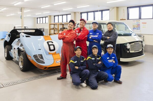 兵庫県姫路の専門学生の力で往年の名車を再現！大阪オートメッセ2025に出展し車検取得へ挑戦！