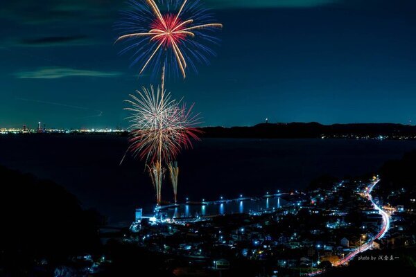 東日本大震災犠牲者の慰霊と復興への思いを込めた花火　千葉県・竹岡で3月8日に開催