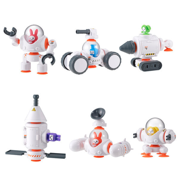 吸盤で“きゅっと” 合体！新たな合体ロボシリーズ 『QBINE（キューバイン）』　3月15日(土)発売！