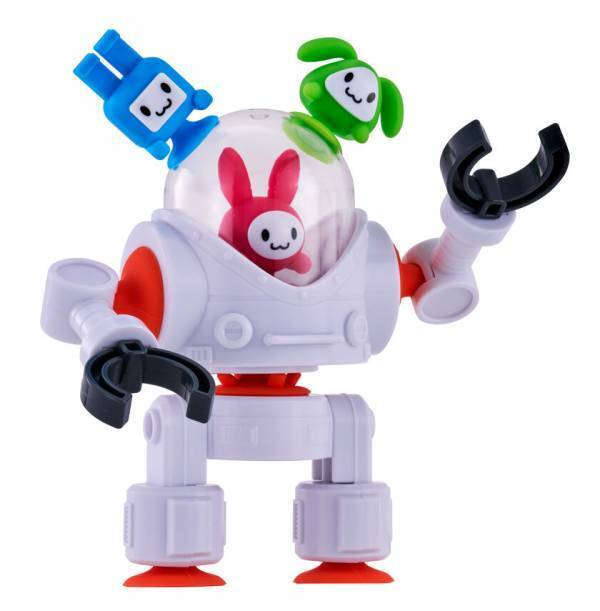 吸盤で“きゅっと” 合体！新たな合体ロボシリーズ 『QBINE（キューバイン）』　3月15日(土)発売！