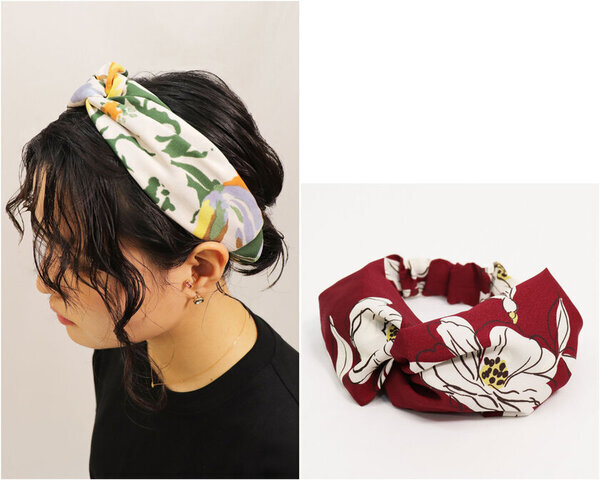 かりゆしウェアブランド「MAJUN OKINAWA」発　アップサイクル素材を使用したシュシュやヘアバンド2/7発売