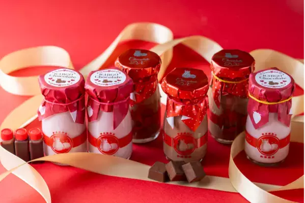 熱海プリンのバレンタインはチョコレート＆いちご！苺プリンもチョコ仕様に変身しバレンタインを盛り上げます！