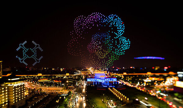 九州から新たなドローンショーサービスが産声を上げる！デイライト・グローバル株式会社とEHang社がタッグを組み参入