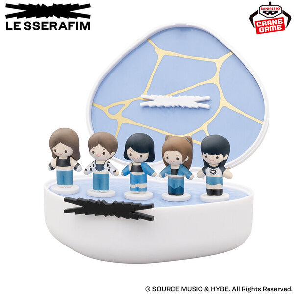 LE SSERAFIMのドールフィギュアがバンプレストブランドから初登場!!LE SSERAFIM 2nd Mini Album ‘ANTIFRAGILE’をデザインしたコンパクトとセットで登場