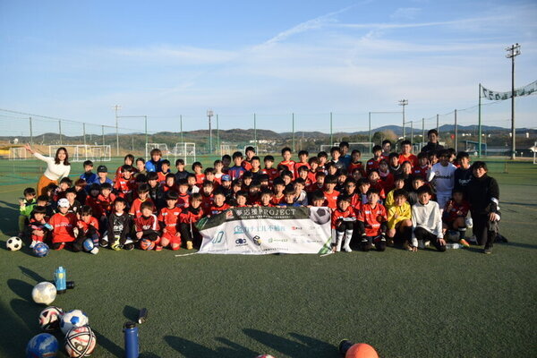 【株式会社アモス、Giv株式会社、株式会社MOPUS】名古屋グランパスOB・現役選手による小学生サッカー教室を開催！「第1回夢応援PROJECT in TOYOTA」2025年1月5日(日)UB東海フットサルクラブ