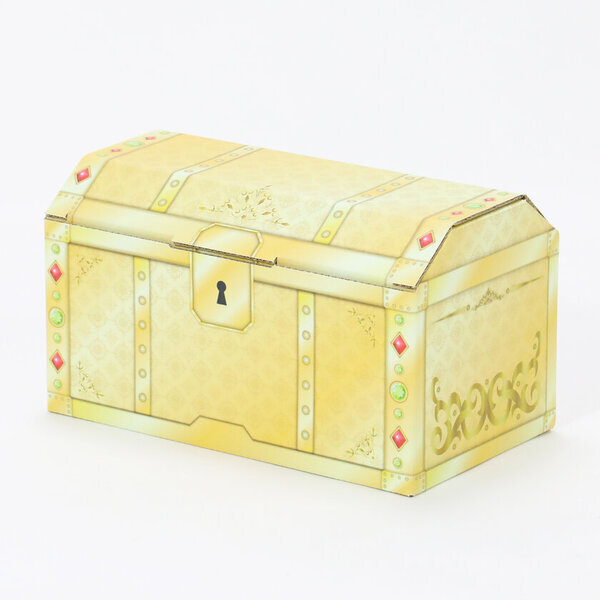 ＜プレゼントは“箱”から＞お子さまやお孫さまへの贈りものにおすすめ！宝箱型ダンボールにアソートセットが新登場