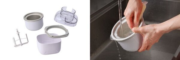 コンパクトでも容量たっぷり！手作りアイスがボタン1つで作れる　クイジナート「アイスクリームメーカー」2025年2月下旬発売