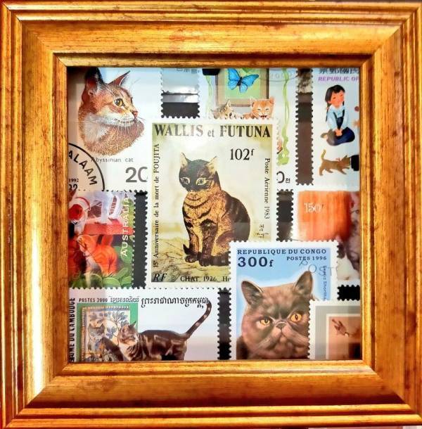 「猫の切手の本」を作るクラウドファンディングを猫の日2/22までCAMPFIREで実施！愛猫を切手にして掲載するリターンもご用意