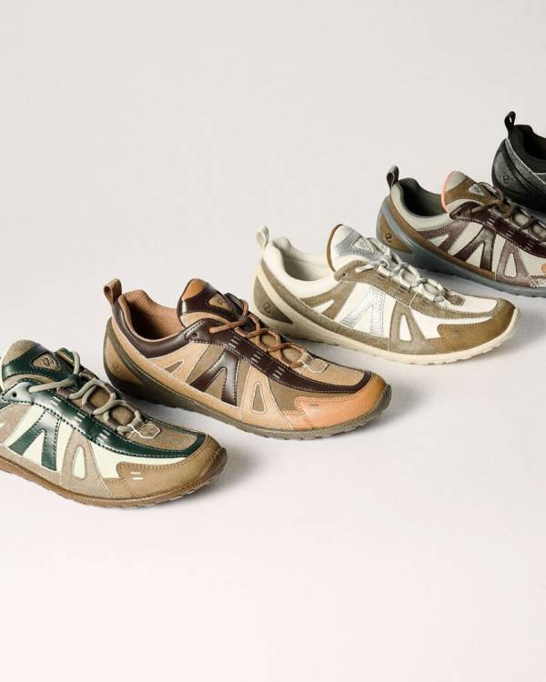 デザイナー ナターシャ・ラムゼイ＝レヴィとのコラボスニーカー「ECCO BIOM」カプセルコレクションが2月13日に登場