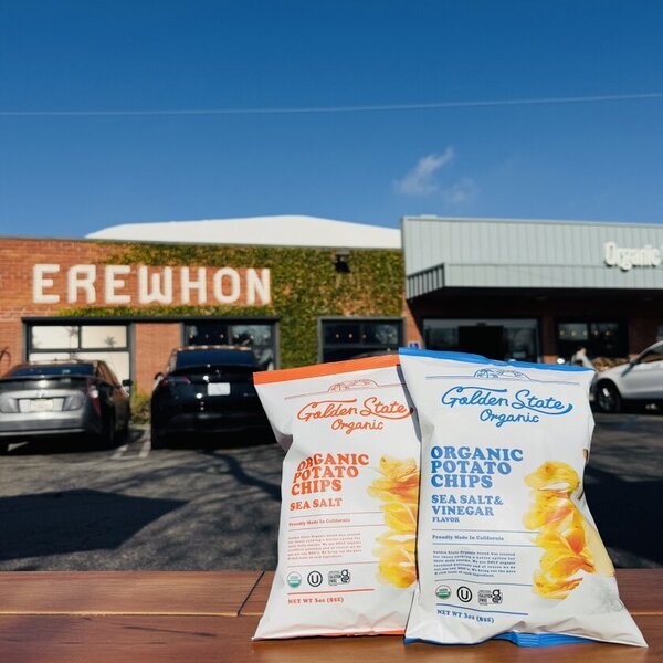 アメリカのオーガニックスーパーマーケット「EREWHON」で日本企業初*USDAオーガニックポテトチップスを2月に販売開始
