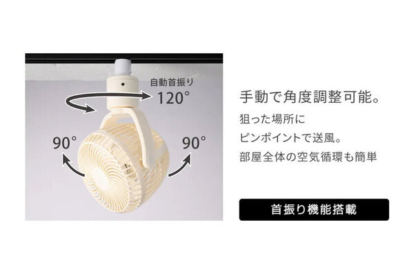 ＜快適送風×簡単取付＞ダクトレール専用小型ファン「UZUKAZE レールファン」がMakuakeにて2/13より先行予約受付開始！