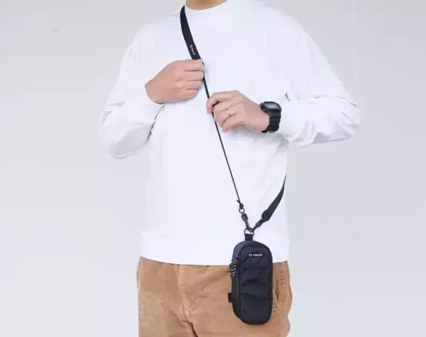 バッグや自転車にも装着可能！衝撃から大切なメガネを守る「Niceなメガネ サコッシュ」をMakuakeにて2月16日より先行販売開始