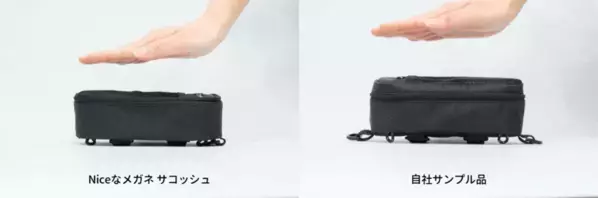 バッグや自転車にも装着可能！衝撃から大切なメガネを守る「Niceなメガネ サコッシュ」をMakuakeにて2月16日より先行販売開始