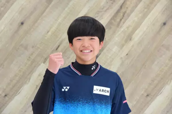 株式会社アーチ、14歳中学生ソフトテニス鈴木佐禄選手と栃木県内初 中学生個人とのスポンサー契約を締結