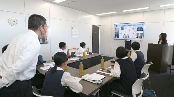 アイケンジャパンが中学生の企業訪問の受け入れを実施　アパートのVR見学やワークショップを通じた学びの場を提供