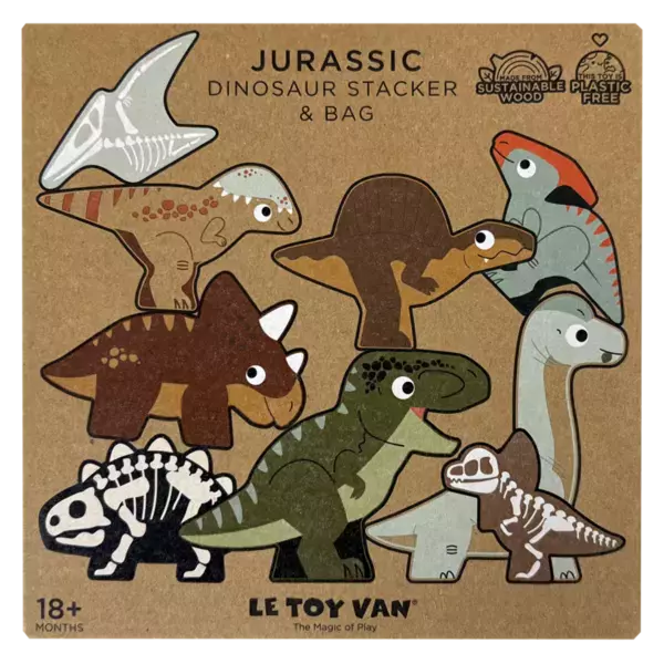 イギリス発・木製玩具ブランド「LE TOY VAN」、3商品を発売！恐竜ブロックやお医者さん＆床屋さん遊びができるセットが登場