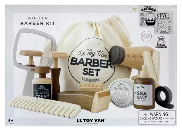 イギリス発・木製玩具ブランド「LE TOY VAN」、3商品を発売！恐竜ブロックやお医者さん＆床屋さん遊びができるセットが登場