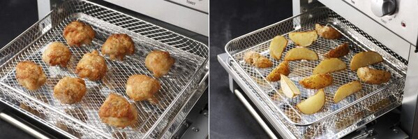 「ピザストーン」付属でいつもの冷凍ピザが感動の美味しさに　クイジナート「エアフライ オーブントースター」新モデルが3月中旬発売