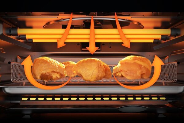 「ピザストーン」付属でいつもの冷凍ピザが感動の美味しさに　クイジナート「エアフライ オーブントースター」新モデルが3月中旬発売