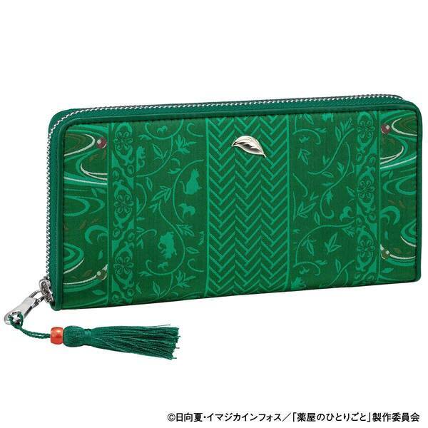TVアニメ『薬屋のひとりごと』と伝統工芸「西陣織」がコラボ！猫猫と壬氏の華やかな長財布が登場！