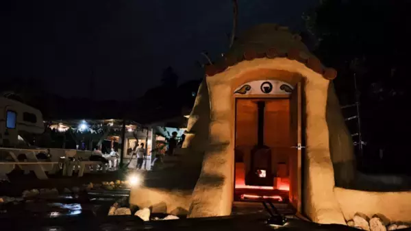 沖縄・恩納村に2棟目となる進化型アースバッグサウナ『KUu』を建設するため4月3日までプロジェクト実施