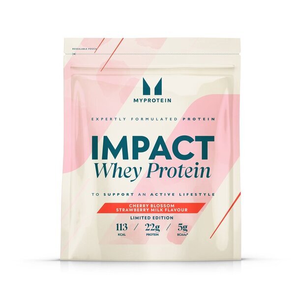 待望の人気商品がリニューアルして登場　「Impact ホエイ プロテイン(桜ストロベリーミルクフレーバー)」×洗練された新デザイン「桜シェイカー」が2月17日(月)より数量限定発売