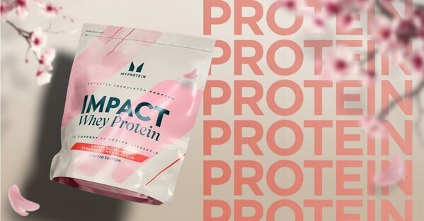 待望の人気商品がリニューアルして登場　「Impact ホエイ プロテイン(桜ストロベリーミルクフレーバー)」×洗練された新デザイン「桜シェイカー」が2月17日(月)より数量限定発売