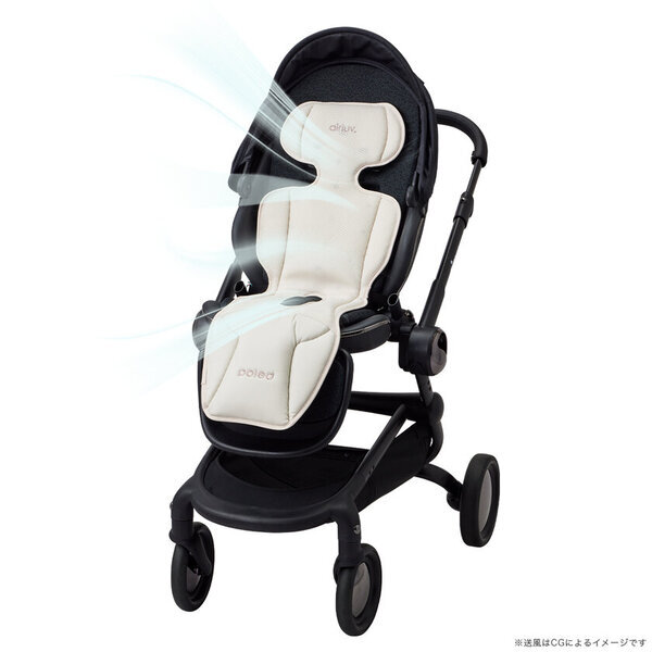 赤ちゃんの暑さ対策必需品！送風機付きクールシート「エアラブ」に新モデル「airluv.4+(エアラブ4プラス)」が新登場