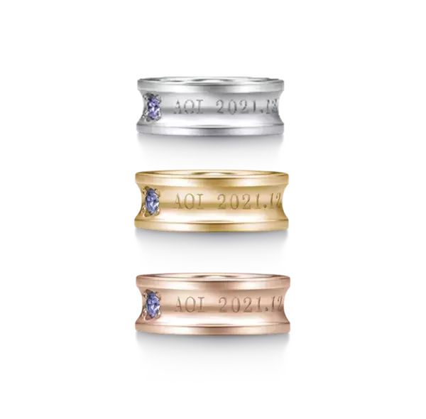 バースストーンに想いを込めて誕生記念や出産祝いに贈る『ベビーリング』