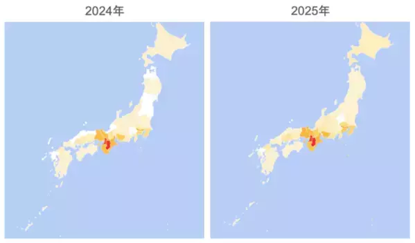 2025年全国の蛇を祀る神社で初詣客はどれくらい増えたか　ブログウォッチャーが人流データで調査した結果をお知らせ