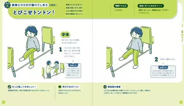 マット・鉄棒・とび箱につまずくお子さんへ、発達支援現場が作ったおうちでできるプログラム本を2月26日発売