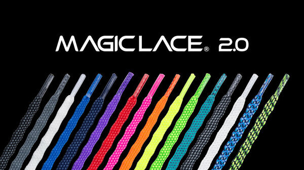 ほどけにくくホールド感がアップしたアスリート向け靴紐「MAGICLACE 2.0」を2/27からの東京マラソンEXPOに出品します。