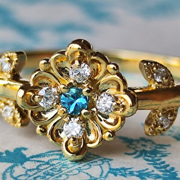 童話の世界を指先に！「親指姫」モチーフのMico宝飾店オリジナルリング発売