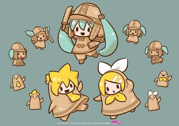 東京国立博物館所蔵の「埴輪(はにわ)」と初音ミク、鏡音リン・レンとのコラボレーショングッズを本日3月13日(木)から販売開始