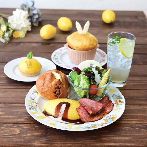 ピーターラビット(TM)ガーデンカフェが10周年！3/19(水)からスペシャルメニュー登場やイベントも開催予定！