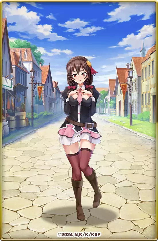 スマホRPG『天空のアムネジア』とTVアニメ『この素晴らしい世界に祝福を！3』のコラボが3月1日(土)スタート！