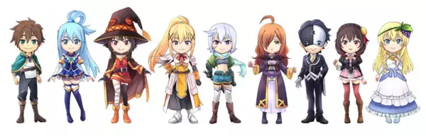 スマホRPG『天空のアムネジア』とTVアニメ『この素晴らしい世界に祝福を！3』のコラボが3月1日(土)スタート！