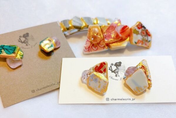 金継ぎ風アクセサリー作りのワークショップを4月12日(土)、4月13日(日)に大阪駅直結LUCUA1100で開催！