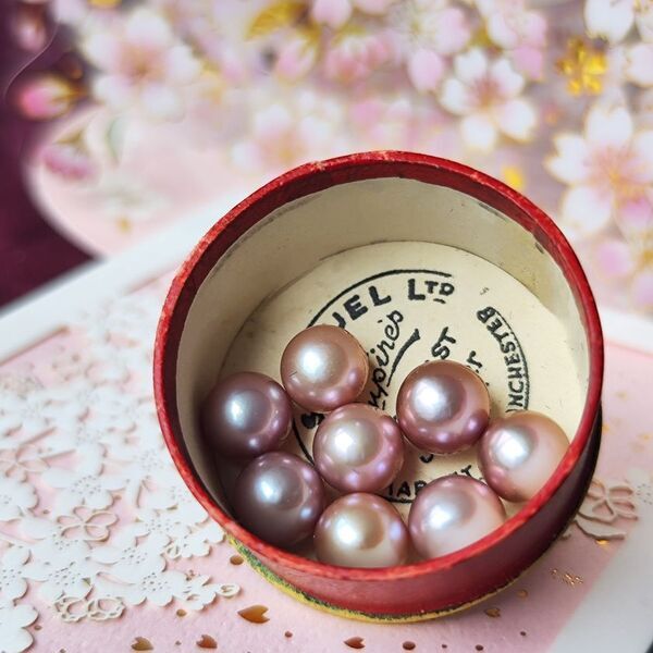 1つの母貝から1個しか採れないさくら色パールジュエリーをMico宝飾店より3月7日に発売