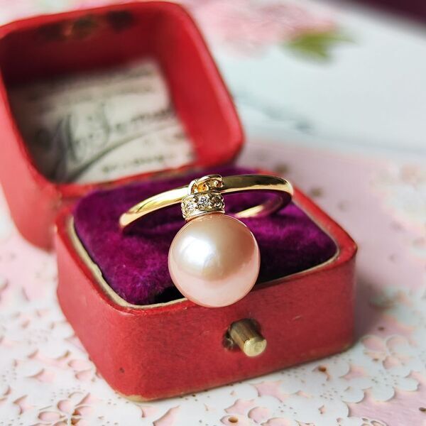 1つの母貝から1個しか採れないさくら色パールジュエリーをMico宝飾店より3月7日に発売